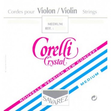 Cordes Corelli Alto Crystal Sol Nylon/Argent filé; Medium 