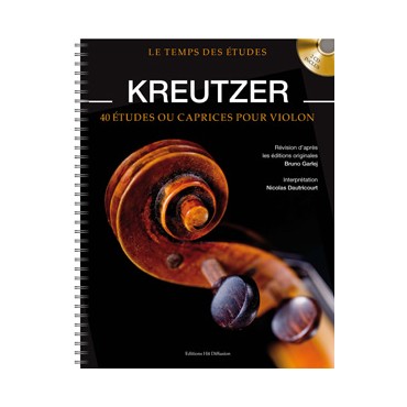 Le temps des études Kreutzer