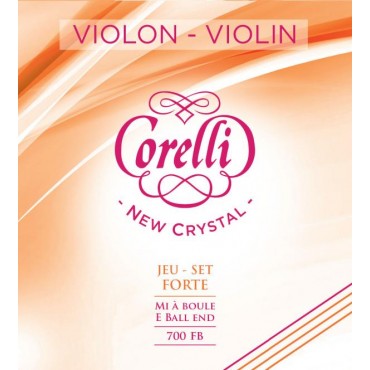 Corelli CRYSTAL Jeu de cordes violon 4/4 Fort