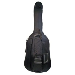 Housse contrebasse 3/4 Passion de luxe + roulettes