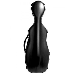 Etui violon 4/4 composite forme "petit violoncelle" charbon