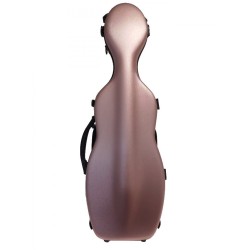 Etui violon 4/4 composite forme "petit violoncelle" Or rose
