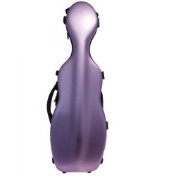 Etui violon 4/4 composite forme "petit violoncelle" Violet