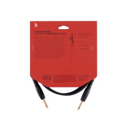 Câble D'Addario instrument gamme Custom, 3 mètres