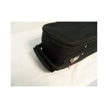 Etui violon 4/4 PASSION LUXE Noir/Bleu