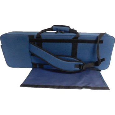 Etui violon 4/4 Bleu Pétrole int Noir