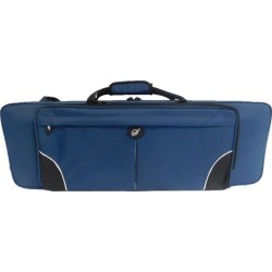 Etui violon 4/4 Bleu Pétrole int Noir