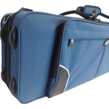 Etui violon 4/4 Bleu Pétrole int Noir