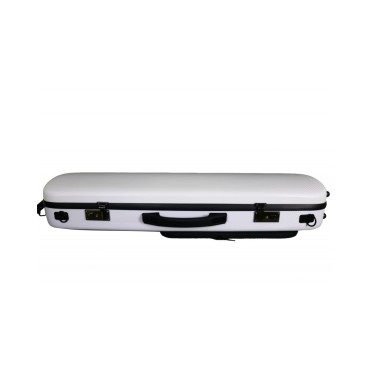 Etui Violon 4/4 rectangulaire composite Blanc tressé