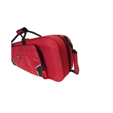 Etui Alto rectangulaire 38 cm plusieurs couleurs (Rouge, Gris, Noir)