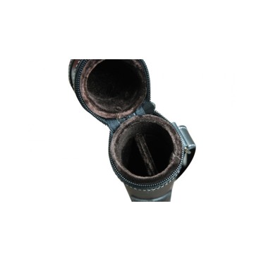 Etui 2 Archets PEDI cuir Noir ou Brun